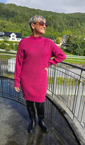 Hovedbilde DAKOTA KNIT DRESS - Pink - (2330-3422) 