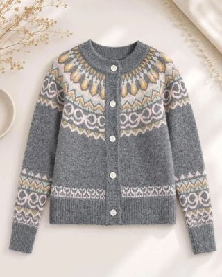 Hovedbilde FREYA CARDIGAN  (2536-2077) - Grey - ca. 25 ...