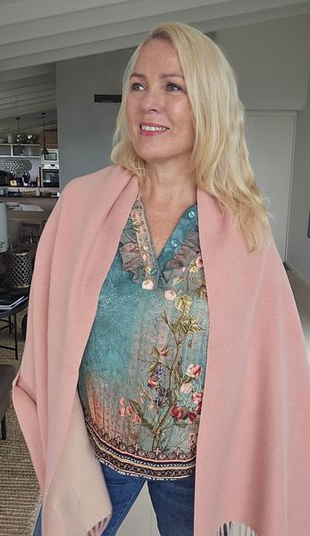 Isolde Scarf -  ferskenfarger