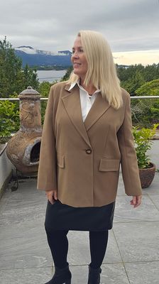Hovedbilde KELLY BLAZER - camel - ca.10 oktober levering