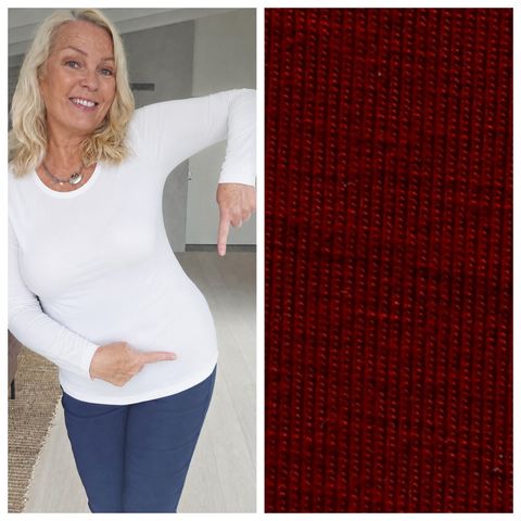Hovedbilde Secret Long Sleeve – Round Neck - burgundy ...