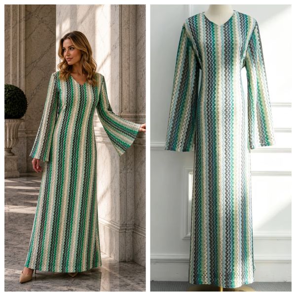 ALLURE DRESS - green - levering ca.10 sept