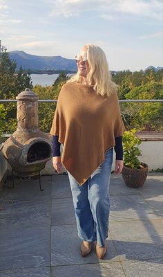 Hovedbilde MAELLE PONCHO (hj13715) - camel