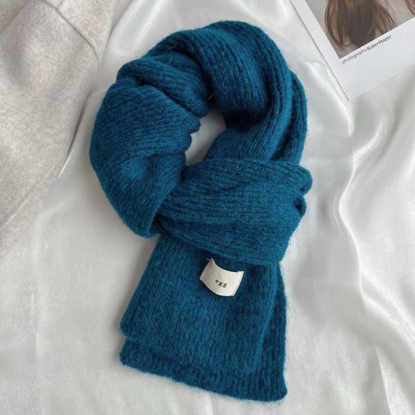 DANIELLA SCARF - deep petrol blue