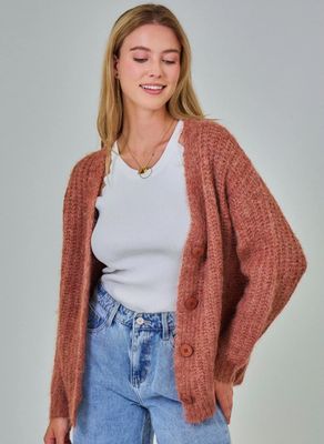 Hovedbilde TUSCAN CARDIGAN (RM5003) ONE SIZE - Terracotta - ...