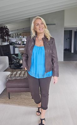 Hovedbilde Top silkemix Mdc ( 61321 ) - TURKIS 