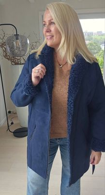 Hovedbilde Sienna Coat – By Sorthe - navy blue - ...