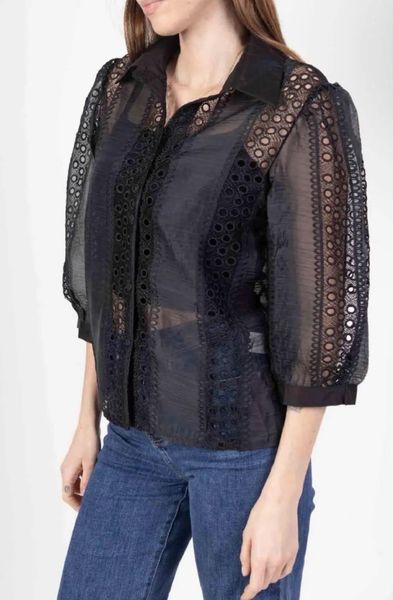 Daisy Blouse (9617-3405) - Black - ca.25 august levering