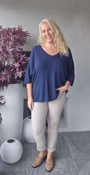 Serina Knit – Navy Blue (ny3532) 