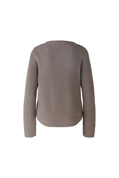 OUI - HEDDA JUMPER ( 89190 ) - smoky taupe