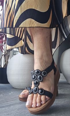 Hovedbilde NAXOS SANDAL ( SY1106) - black