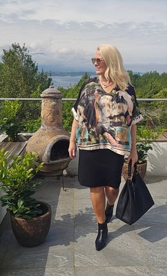 Hovedbilde SELENE STRETCH SKIRT - black 