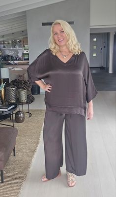 Hovedbilde VITTORIA BLOUSE  ( mc26075 ) - chocolat - ...