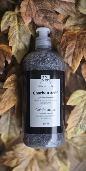 SOIVRE : Active Charcoal Body Scrub 500 ml