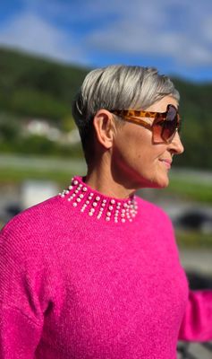 Hovedbilde Pearl Knit Dress - Fushia - (2357-3433/2013) - 
