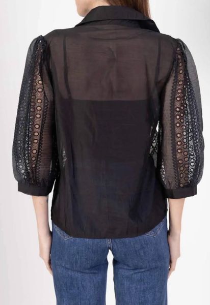 Daisy Blouse (9617-3405) - Black - ca.25 august levering