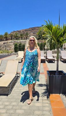 Hovedbilde TAURO SHORT DRESS – aqua 