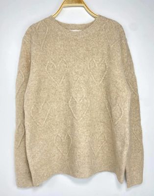 Hovedbilde ARIELLE WOOL KNIT (1194) - Beige - ca.20 august ...