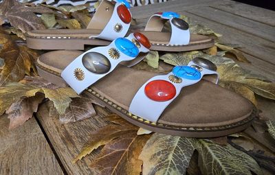 Hovedbilde CASSIA SANDAL (EFL016) – WHITE