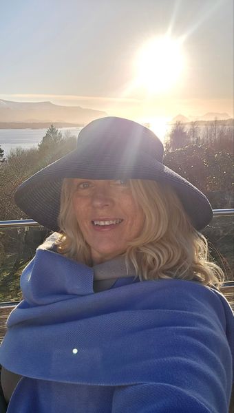 RIVIERA SOLSKJERM – blue