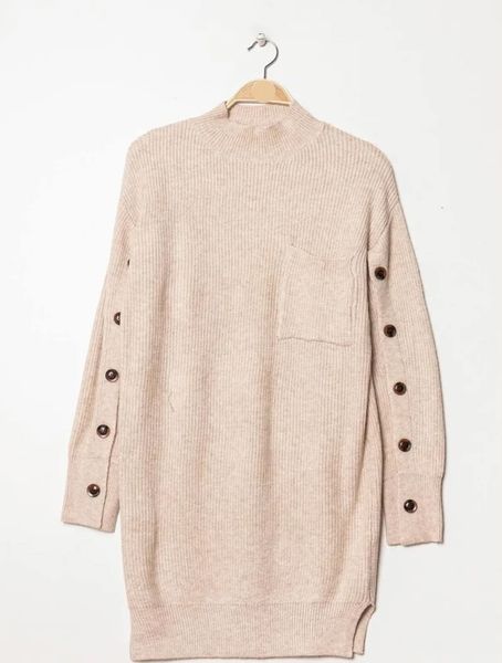 DAKOTA KNIT DRESS - Apricot - (2330-3422) - LEVERING CA. 25 august