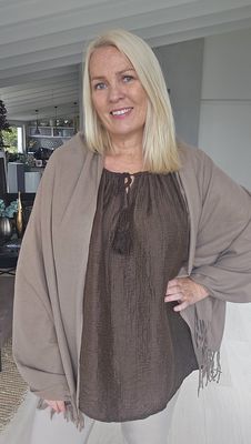 Hovedbilde MATERA BLOUSE ( ezm25302 )  – CHOCOLAT