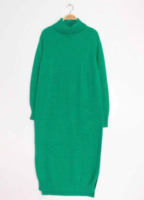 Hovedbilde MIRA KNIT DRESS - Green - (6001-2012) - LEVERING ...