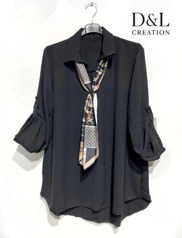 Hovedbilde SCARLA Blouse Set ( 2947 ) - black