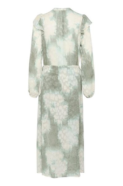 Cielle IW Long Dress -Green Illuminating Florals 