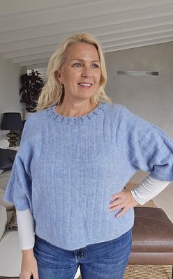 Hovedbilde Lumi Sweather ( 219456 )-  Sky Blue Melange 