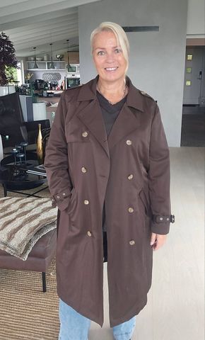 Hovedbilde AUDREY TRENCH COAT (LANG) - brown 