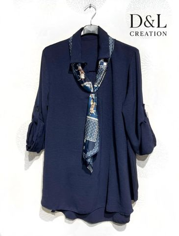 Hovedbilde SCARLA Blouse Set ( 2947 ) - marine