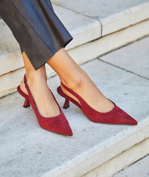 SOPHIE SLINGBACK ( Bellucci - c-978) - wine