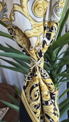 Hovedbilde BANDANAS RING FOR SJAL / SKJERF ( 19017 )  - GULL ...