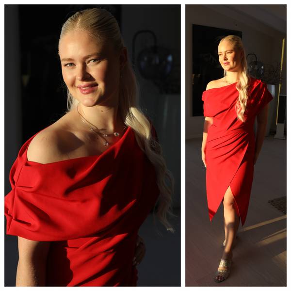 GOMAYE  - DALLAS DRESS - red , kun 36, 38, 40 og 46, 