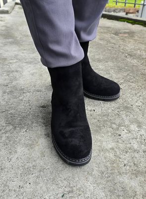 Hovedbilde KAIA SUEDE BOOTS (HL-56) - Black