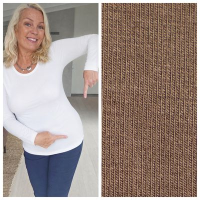 Hovedbilde Secret Long Sleeve – Round Neck - taupe ...