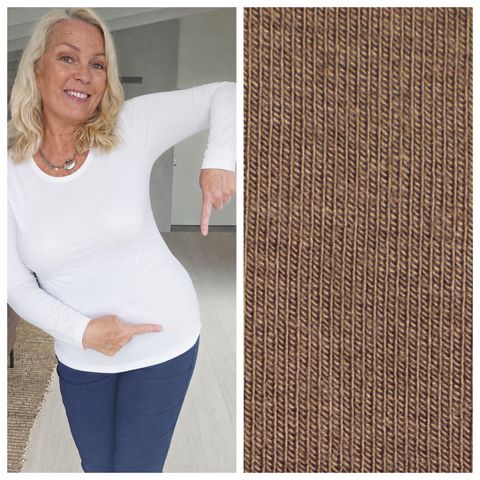 Hovedbilde Secret Long Sleeve – Round Neck - taupe ...
