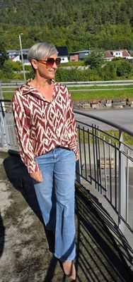 Hovedbilde ZELIA BLOUSE (880-1) - Bordeaux 