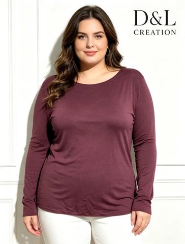 Hovedbilde VESPER LONG SLEEVE ( dp3017 ) - burgundy