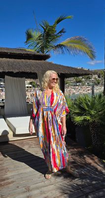 Hovedbilde Lerici Kaftan – Painted Sunset - 
