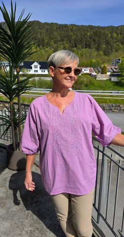 Hovedbilde LIVORA BLOUSE – DUSTY ROSE