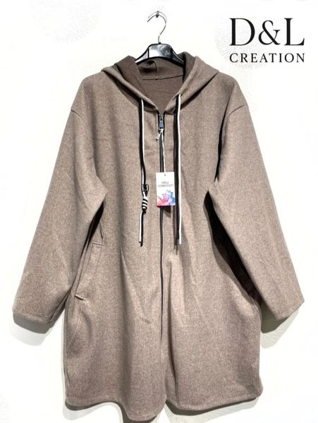OLINE HOODED JACKET&nbsp;(ns9833) - taupe