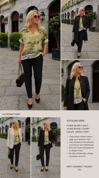 FIORA BLOUSE&nbsp;&nbsp;(sh26511 ) - yellow