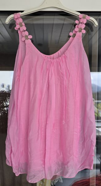 Top silkemix Mdc ( 61321 ) - Baby Rosa- kun s/m,