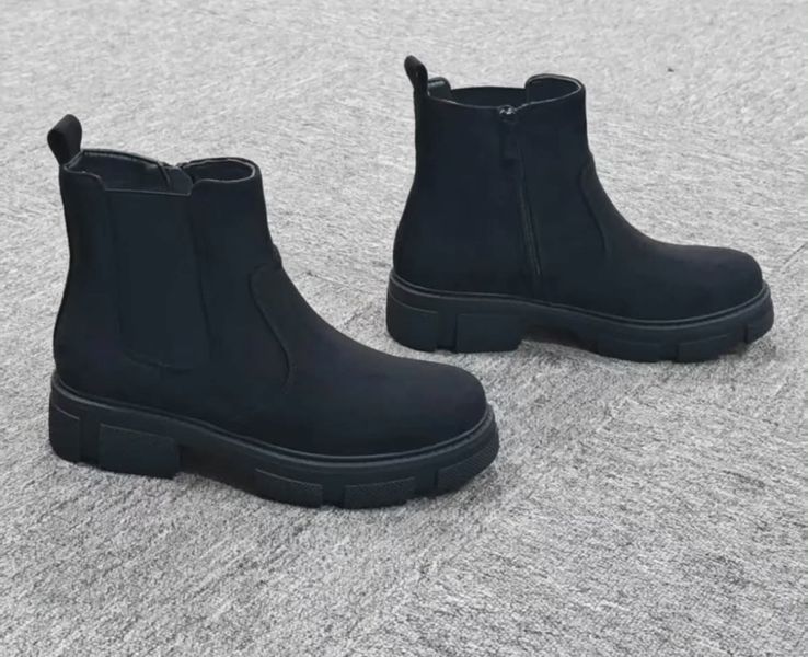 LARA SUEDE BOOTS (CH929) - Black
