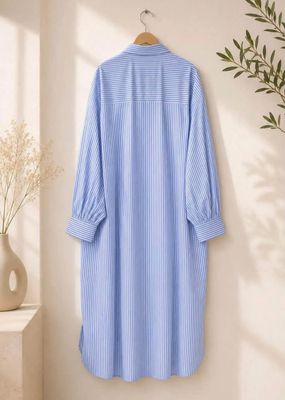 Hovedbilde Carolina Shirt Dress (9607-3236) - Light Blue - ...