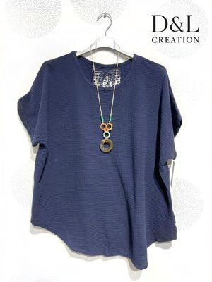 Hovedbilde AMALIA TOP ( 9868 ) - navy blue