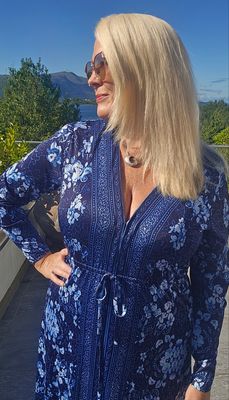 Hovedbilde Lauren Short Dress ( 100 cm ) - blue - ca.1 ...