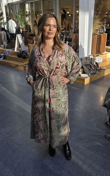 LUNA raglan dress BC - cashmere mix 